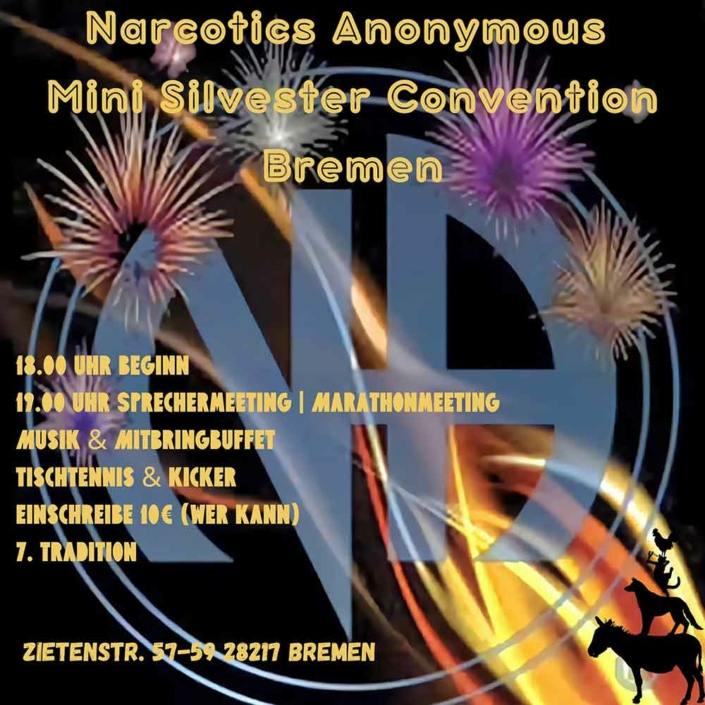 2023/2024 Bremen Mini Silvester Convention Narcotics Anonymous