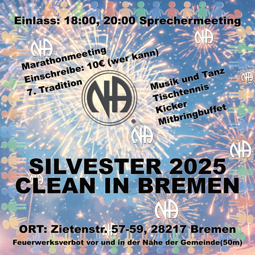 Flyer Silvester 2025 NA Bremen